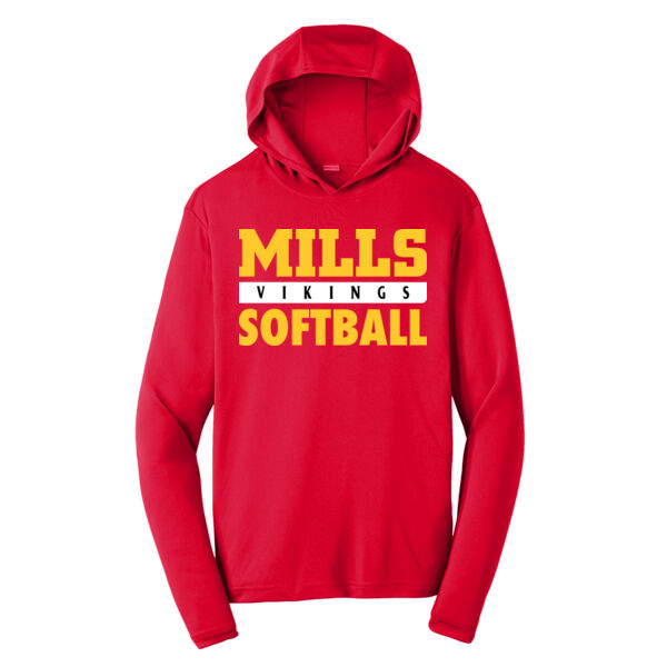 Mills Softball PosiCharge Competitor Hooded Pullover Thumbnail