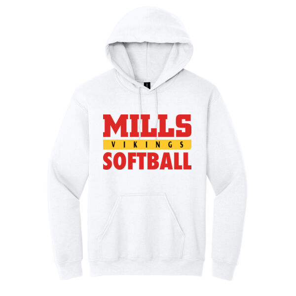 Mills Softball Heavy Blend Hooded Sweatshirt Thumbnail