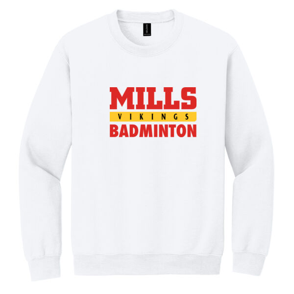 Mills Badminton Heavy Blend Crewneck Sweatshirt Thumbnail