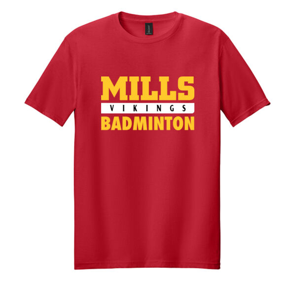 Mills Badminton Softstyle T Shirt Thumbnail