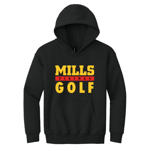 Mills Golf Youth Heavy Blend Hooded Sweatshirt Thumbnail