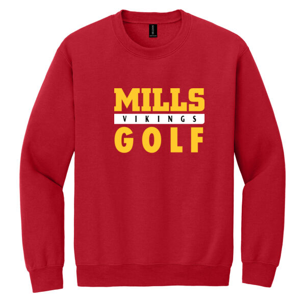Mills Golf Heavy Blend Crewneck Sweatshirt Thumbnail