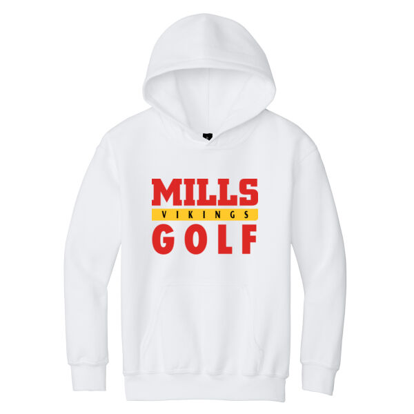 Mills Golf Youth Heavy Blend Hooded Sweatshirt Thumbnail