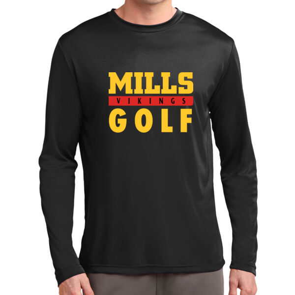 Mills Golf Long Sleeve PosiCharge Competitor Tee Thumbnail
