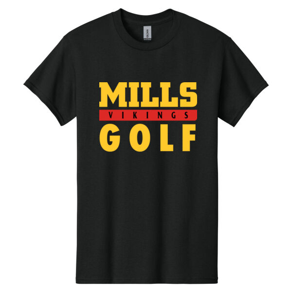 Mills Golf Heavy Cotton 100% Cotton T Shirt Thumbnail