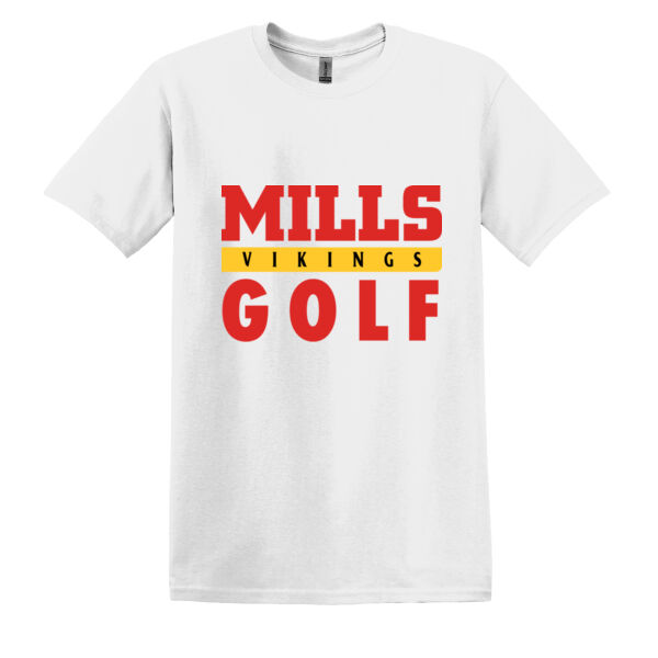 Mills Golf Heavy Cotton 100% Cotton T Shirt Thumbnail