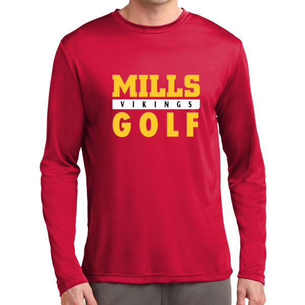 Mills Golf Long Sleeve PosiCharge Competitor Tee Thumbnail