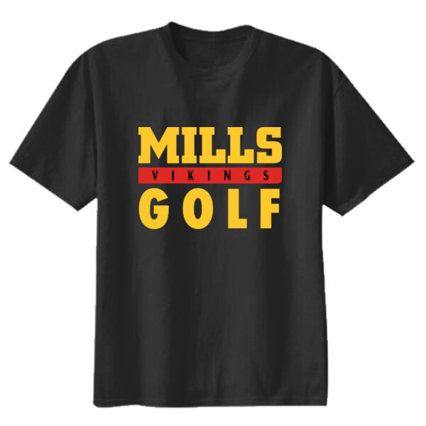 Mills Golf Youth Heavy Cotton 100% Cotton T Shirt Thumbnail