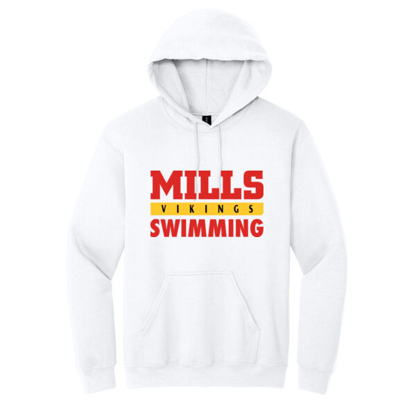 Mills Swimming Heavy Blend Hooded Sweatshirt Thumbnail