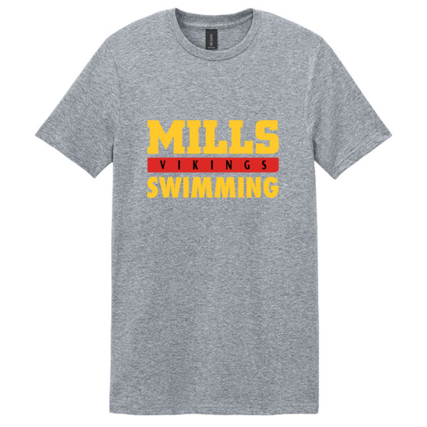 Mills Swimming Softstyle T Shirt Thumbnail