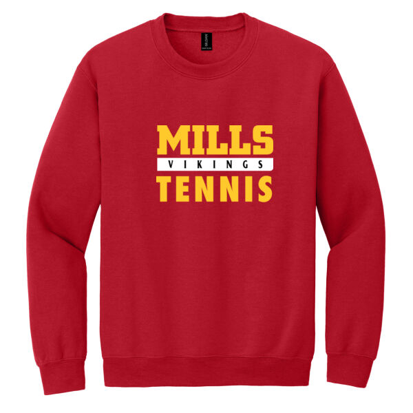 Mills Tennis Heavy Blend Crewneck Sweatshirt Thumbnail