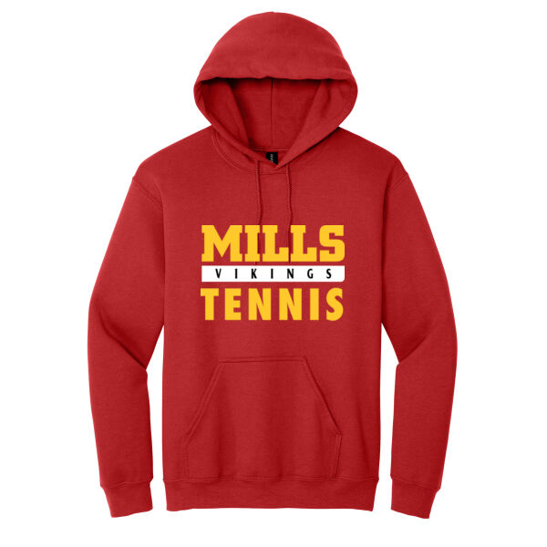 Mills Tennis Heavy Blend Hooded Sweatshirt Thumbnail