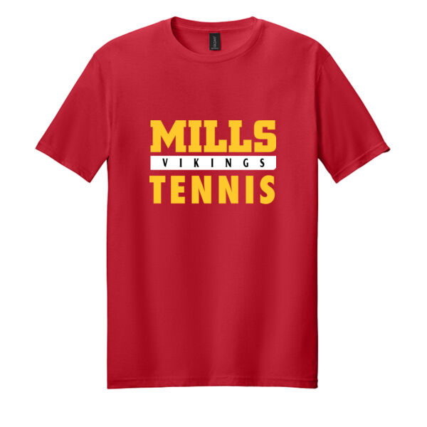 Mills Tennis Softstyle T Shirt Thumbnail