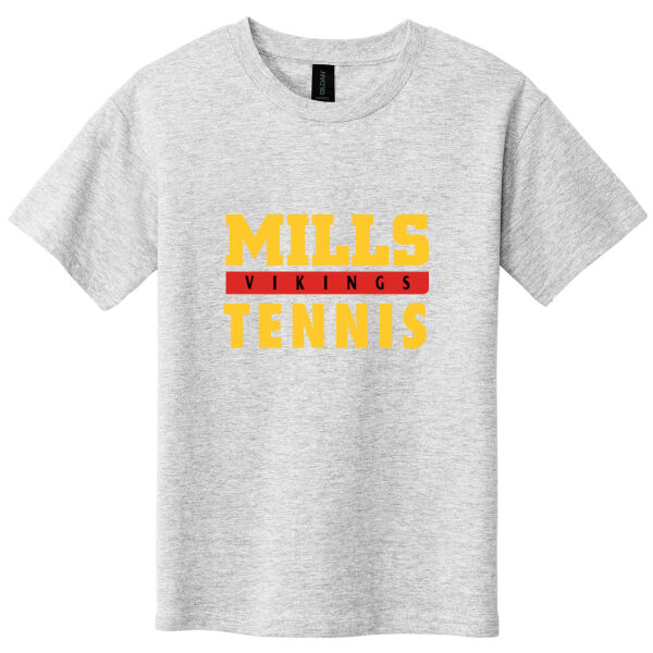 Mills Tennis Youth Softstyle T Shirt Thumbnail