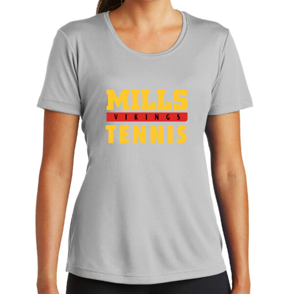 Mills Tennis Ladies PosiCharge Competitor Tee Thumbnail