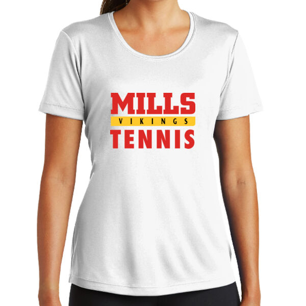 Mills Tennis Ladies PosiCharge Competitor Tee Thumbnail