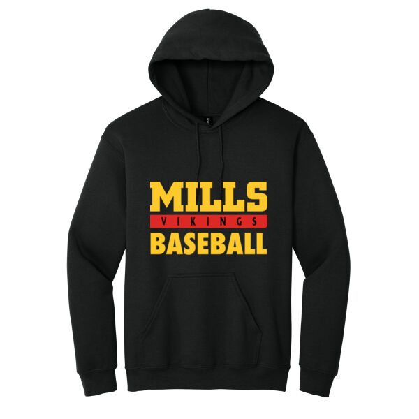Mills Baseball Heavy Blend Hooded Sweatshirt Thumbnail