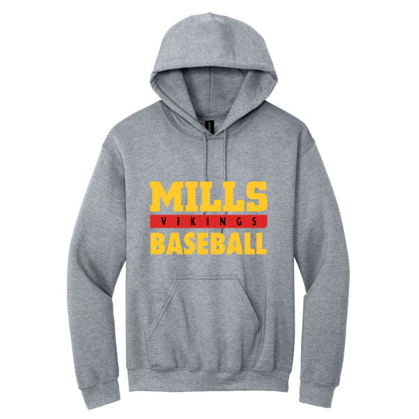Mills Baseball Heavy Blend Hooded Sweatshirt Thumbnail