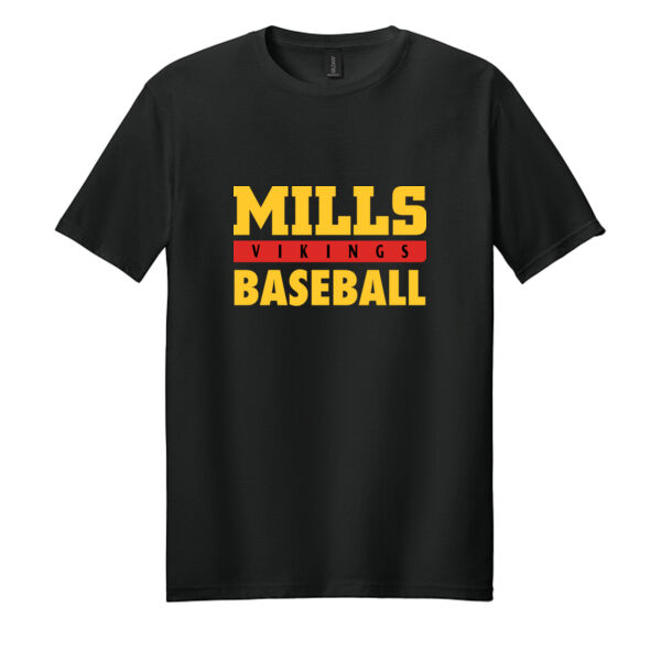 Mills Baseball Softstyle T Shirt Thumbnail