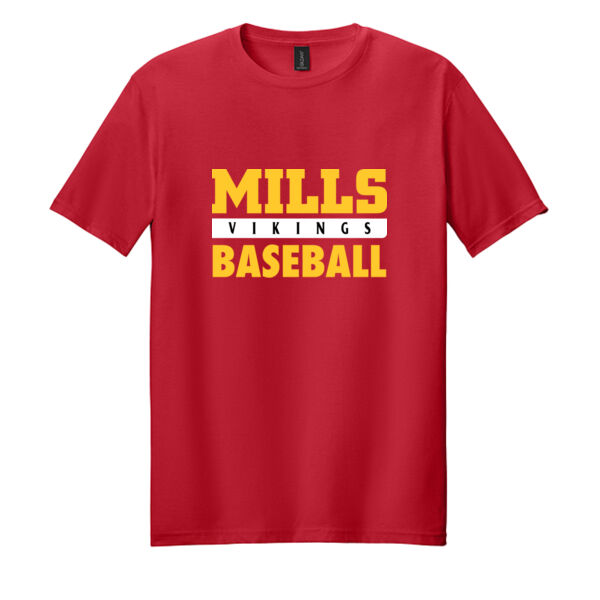 Mills Baseball Softstyle T Shirt Thumbnail