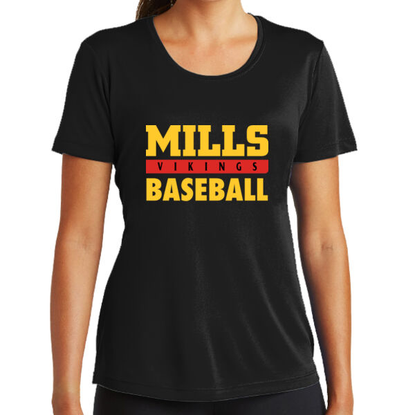 Mills Baseball Ladies PosiCharge Competitor Tee Thumbnail
