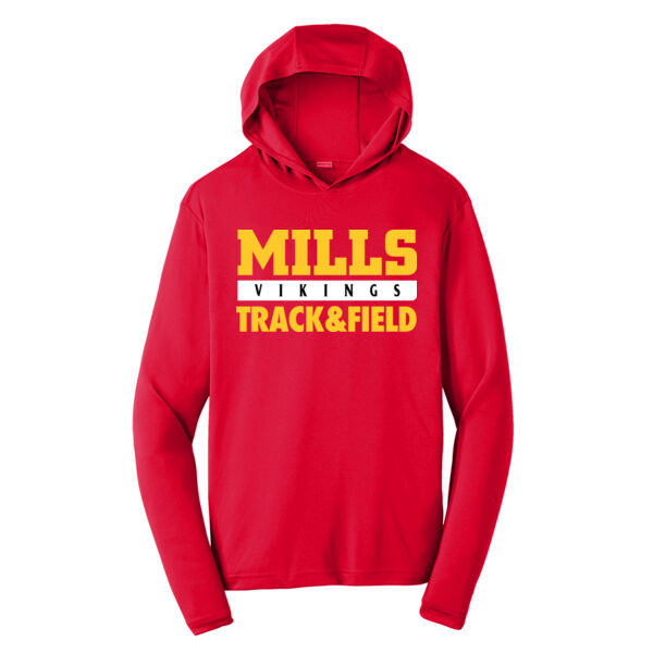 Mills Track & Field PosiCharge Competitor Hooded Pullover Thumbnail