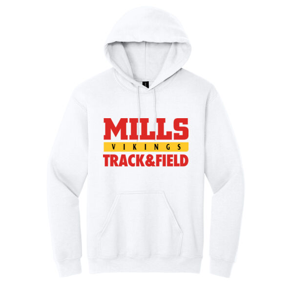 Mills Track & Field Heavy Blend Hooded Sweatshirt Thumbnail