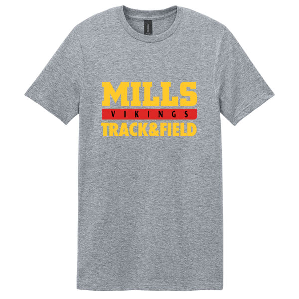 Mills Track & Field Softstyle T Shirt Thumbnail