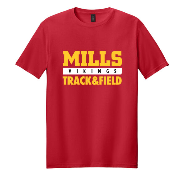 Mills Track & Field Softstyle T Shirt Thumbnail