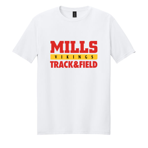 Mills Track & Field Softstyle T Shirt Thumbnail
