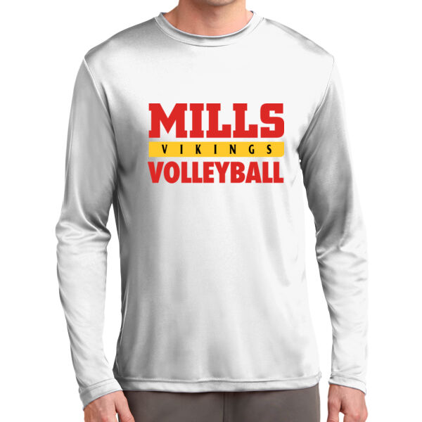 Mills Volleyball Long Sleeve PosiCharge Competitor Tee Thumbnail