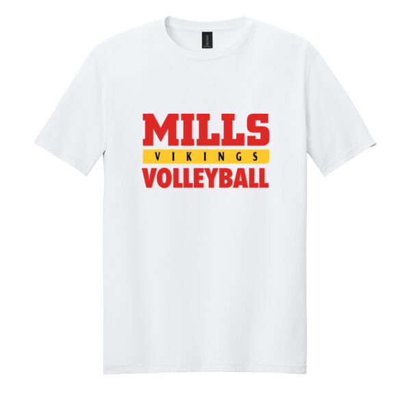 Mills Volleyball Softstyle T Shirt Thumbnail